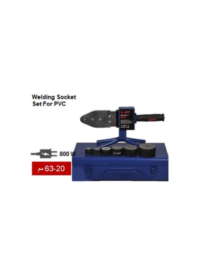 Apt Poly propylene Pipe Welding Machine 20 to 63mm - 800W Model APT DW19911 - Image 2